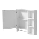 Bathroom Vanity With Sink, Modern Elegant Bathroom Storage Cabinet With 3 Drawers And Adjustable Shelves, Freestanding Vanity Set With Mirror Cabinet, Single Sink Bathroom Vanity by HouseOfZazla
