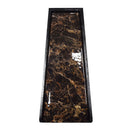 Brown Faux Marble 24-in Cast Aluminum Downspout Gutter Splash Block