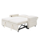 Convertible Sofa Bed Loveseat With Adjustable Backrest And USB Ports by HouseOfZazla