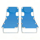 Set of 2 Lounge Portable Reclining Loungers by HouseOfZazla