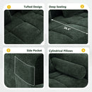 Sectional Free Combined Sofa With 2 Side Pockets by Unique Piece Furniture
