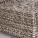Stylish Outdoor Ottoman With Cushion For Comfort