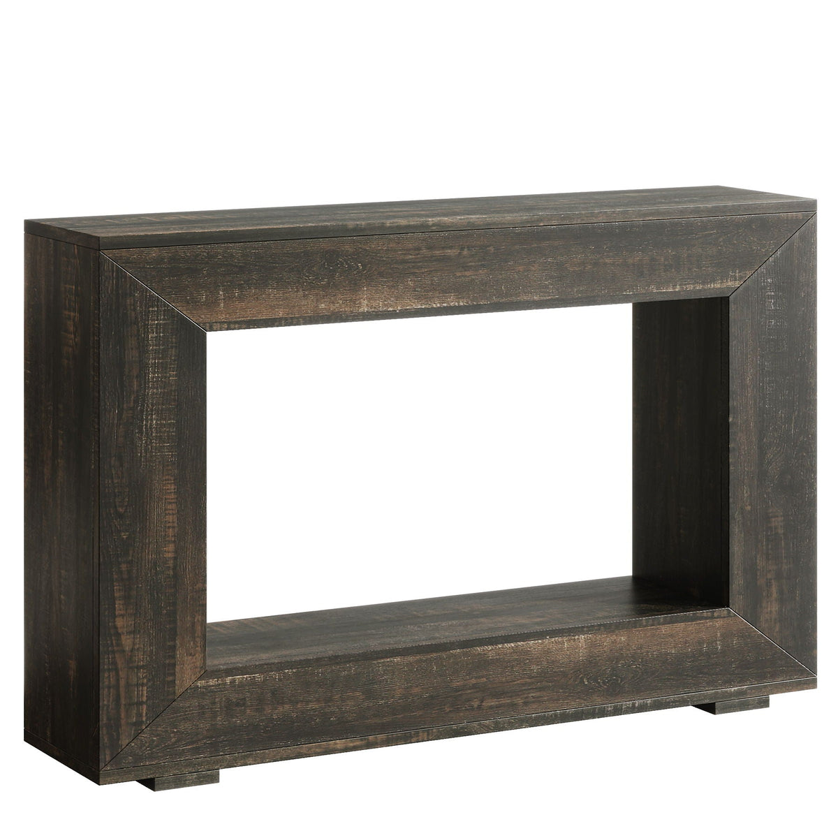 Narrow Entryway Storage Console Table With Open Shelf, photo 2 of 12