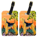 Airedale Luggage Tag