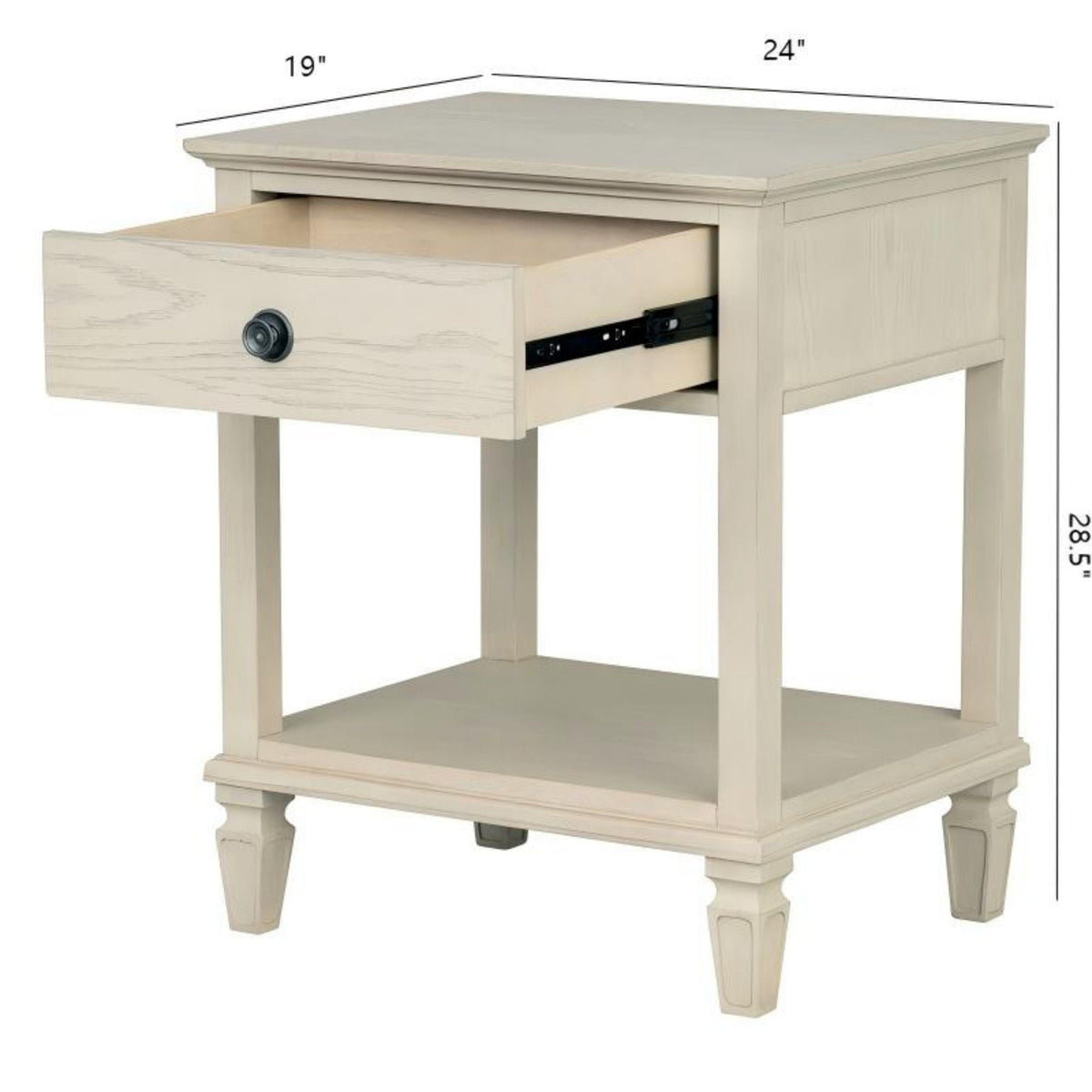 Victoria - Bedside Table With Drawer And Shelf, photo 21 of 28