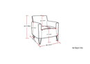 Warren - Accent Chair With Hairpin Legs by HouseOfZazla