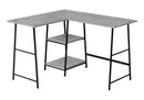 Computer Desk, Home Office, Corner, Storage Shelves, L Shape, Work, Laptop, Contemporary, Modern by Unique Piece Furniture