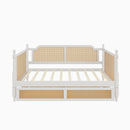 Traditional Style Rattan Daybed, No Box Spring Needed by HouseOfZazla