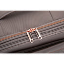 4-Piece Set (16/20/24/28), Softshell Suitcase Spinner Wheels Terylene Luggage Sets Carry On Suitcase Luggage Lightweight Durable Suitcase Khaki