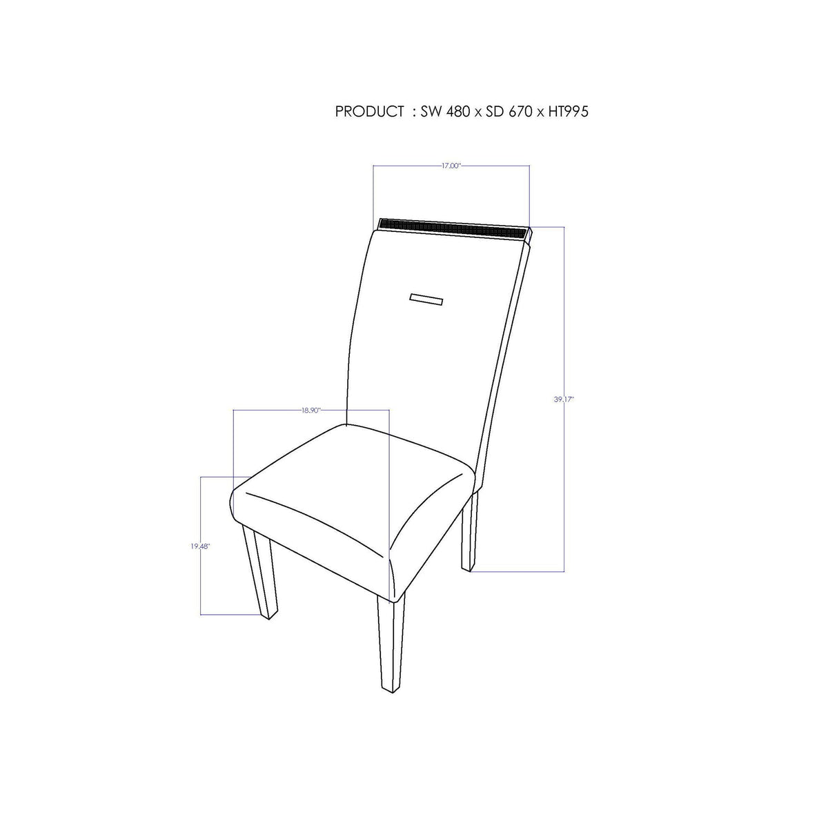 Ariya - Stylish Design Dining Chair, photo 9 of 10
