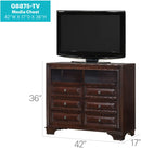 Stylish Media Chest For Entertainment by HouseOfZazla