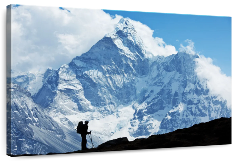 Mount Everest Mountaineer Wall Art