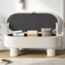 Storage Ottoman Upholstered Bench With Lift-Top Storage by HouseOfZazla