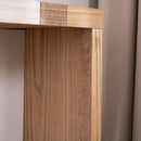 Modern Console Table, 62' Long Entryway Table with Chevron Patterned Top