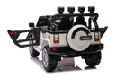 12V7A 30W*2 Four-Wheel Drive Seat One Button Start, Forward And Backward, High And Low Speed, Music, Front Light, Power Display, Two Doors Can Open, 2.4G R / C, Seat Belt Four Wheel Absorber by HouseOfZazla