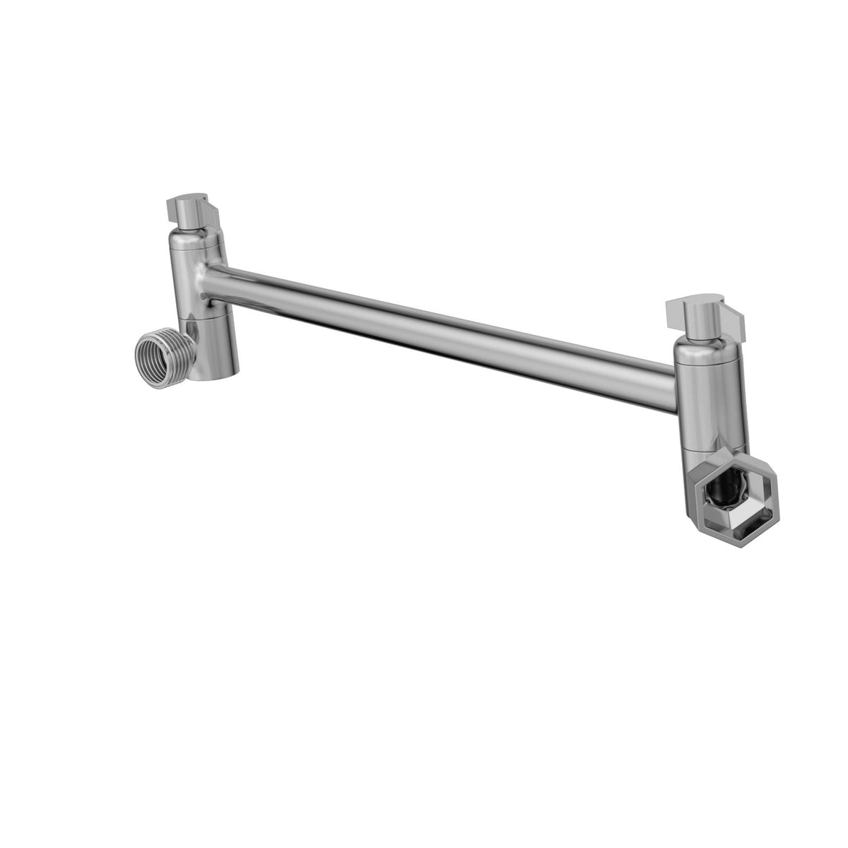 Sleek Design Stainless Steel Shower Arm Extension, photo 2 of 28