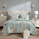7-Piece Full Vin-Inspired Floral Print Bedding Collection