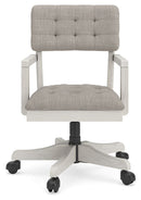 Robbinsdale - Home Office Desk Chair - Antique White by Unique Piece Furniture