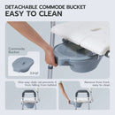 Knox Adult's Bedside Commode Chair