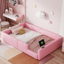 Platform Bed With Guardrail And Charging Station by Unique Piece Furniture