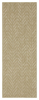 Earth GC_NTL1014 Jute/White Indoor/Outdoor Area Rug