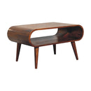 Solid Wood Open Coffee Table by HouseOfZazla