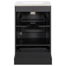 Bathroom Vanity With Sink, Soft Close Door, Adjustable U-Shaped Shelf
