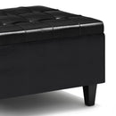 Harrison - Upholstered Coffee Table Storage Ottoman by Unique Piece Furniture