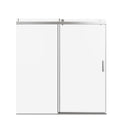 Frameless Sliding Shower Door With Soft- Close, 3 / 8" Tempered Glass by HouseOfZazla