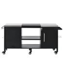 K&K 72.4' Large Grill Table for Big Green Egg