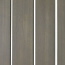 Outdoor Bar Stool With Slat Design And Metal Frame (Set of 2)