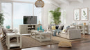 Burgess - Rectangular End Table - Calico Gray