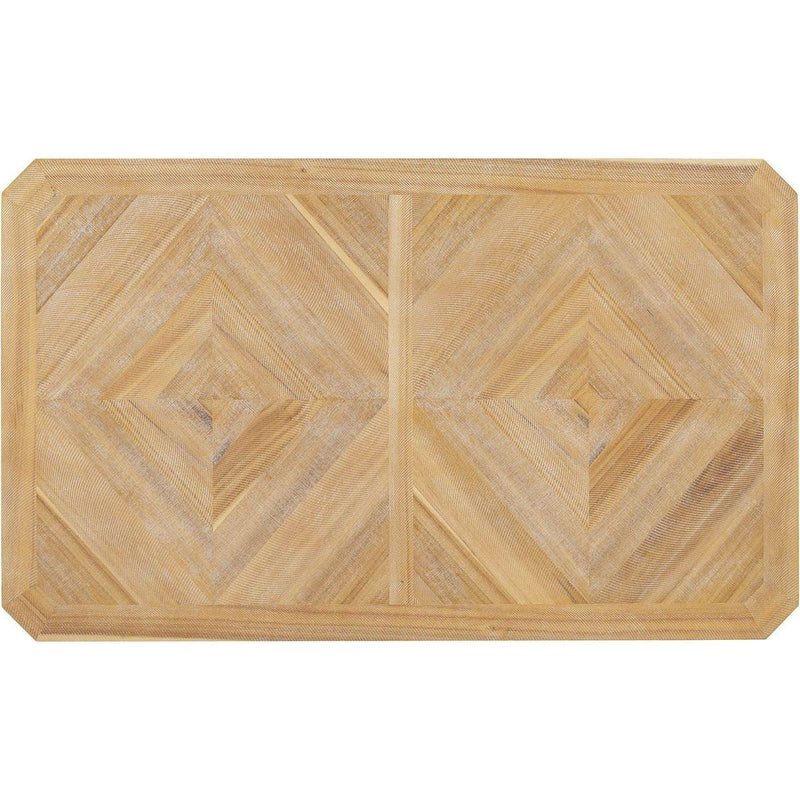 7-Piece Farmhouse Dining Set Classic Rustic Table and 6 high-back design Chairs for Dining Room, Kitchen (Natural Wood Wash)