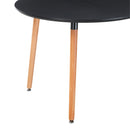 Extensible Dining and Office Table with Wood Legs