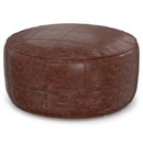 Connor - Handcrafted Round Pouf by HouseOfZazla