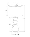 Lighting, Ceramic, Contemporary Table Lamp by HouseOfZazla