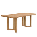69 Inches Dining Table (Natural) by HouseOfZazla