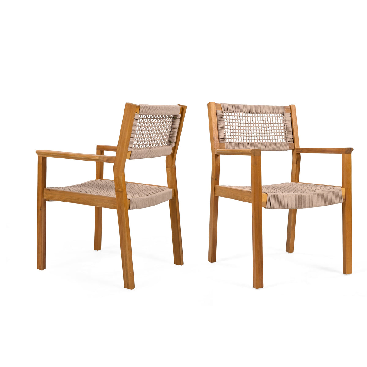 Braided Dining Chair - Set of 2, photo 2 of 10