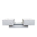 Coffee Table with Sliding Tabletop and Hidden Storage by HouseOfZazla
