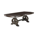 Rustic Dining Set With Table And Upholstered Chairs by Unique Piece Furniture