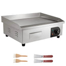 Commercial Electric Griddle, 21 x 11.8 Inch, 1750W by HouseOfZazla