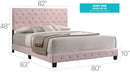Luxurious Upholstered Bed by HouseOfZazla