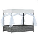 Dog Bed With Curtain