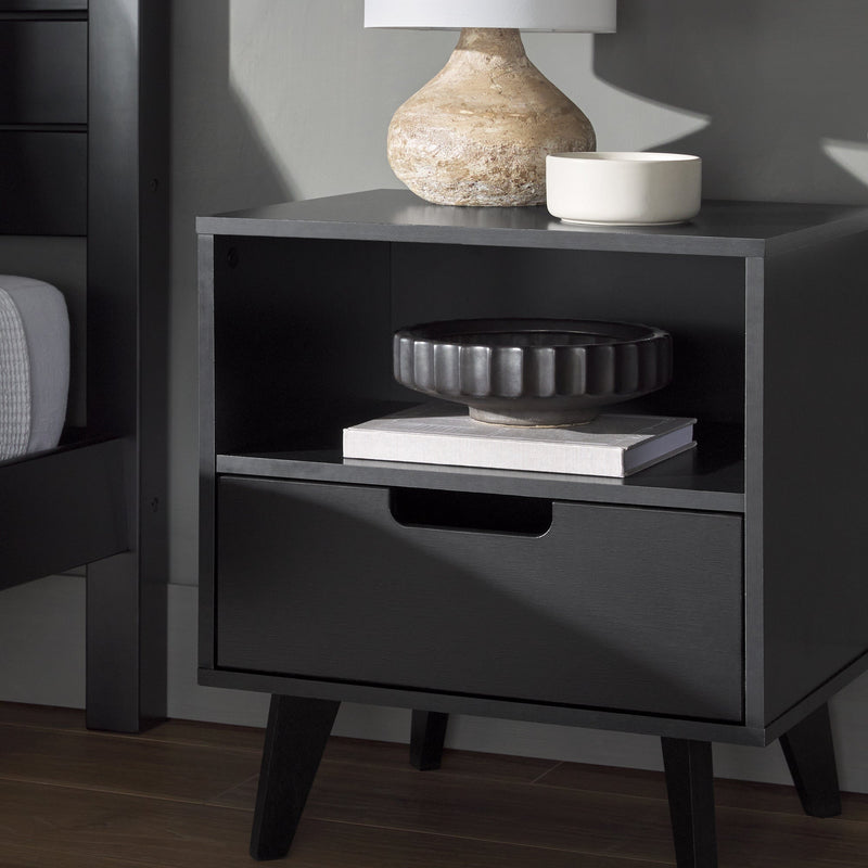 Sloane Hans Mid-Century Modern Angle-Leg Nightstand