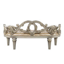 Danae - Bench - Champagne Synthetic Leather & Gold