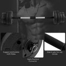 66 Lbs Fitness Dumbbell Weight Set with Adjustable Weight Plates and Handle by LJGDeals
