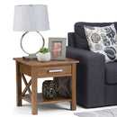 Kitchener - End Table - Medium Saddle Brown by HouseOfZazla
