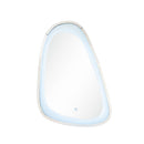 Noralie - 46" Accent Mirror With LED - Mirrored & Faux Diamonds