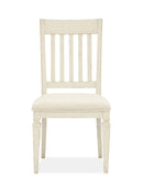 Newport - Dining Side Chair With Upholstered Seat (Set of 2) - Alabaster