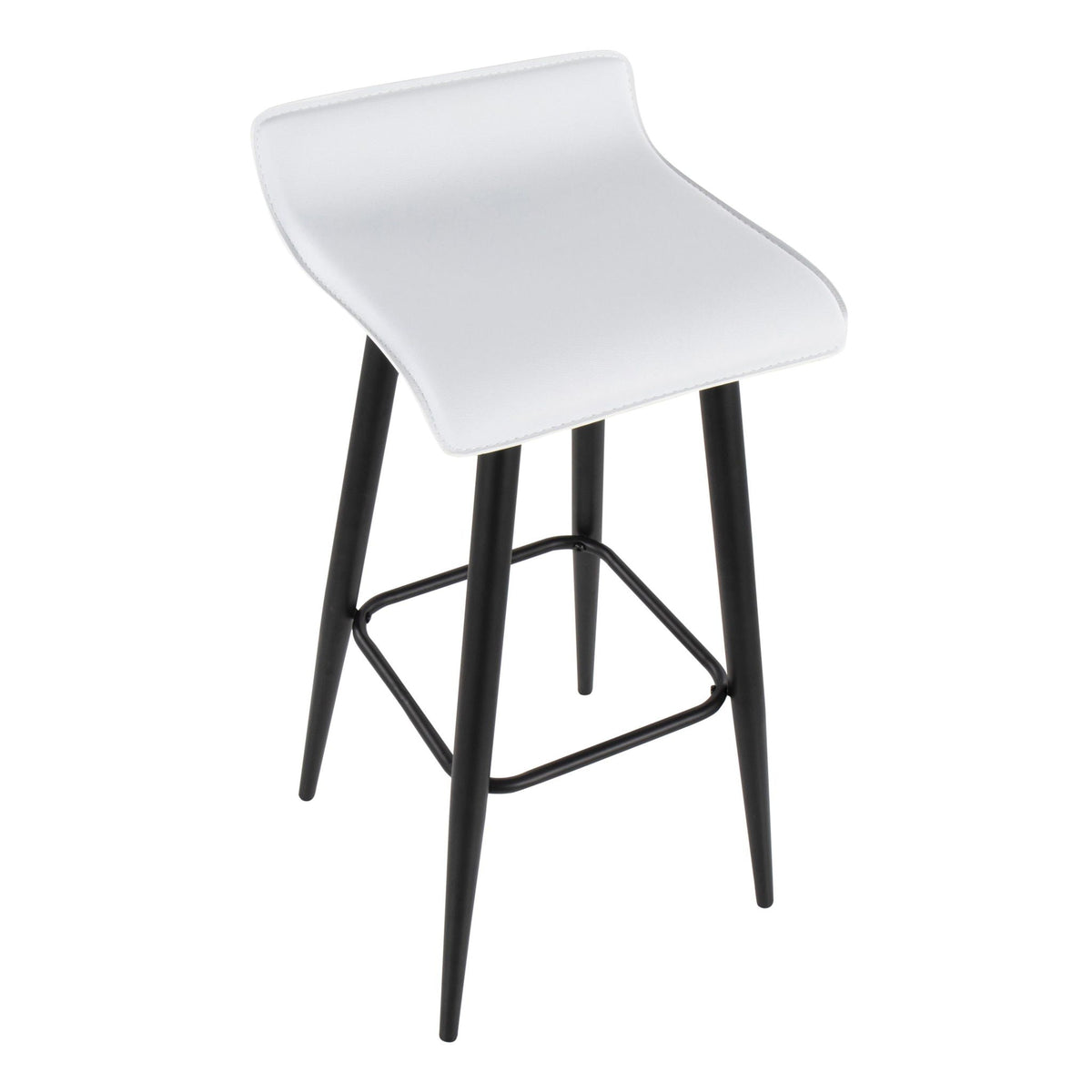 Ale - Contemporary Fixed Height Bar Stool (Set of 2), photo 17 of 20